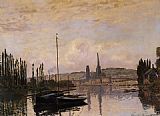 View Canvas Paintings - View of Rouen